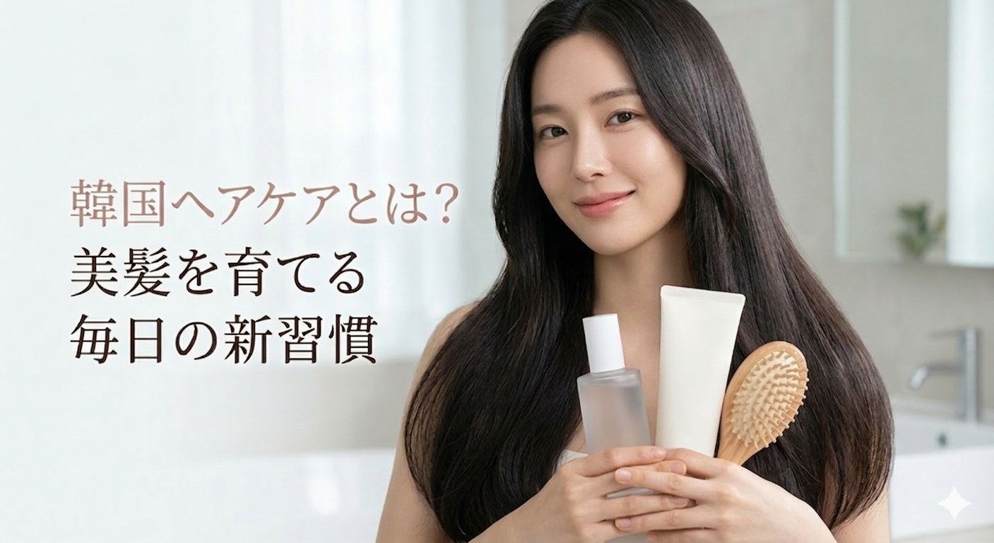 韓国ヘアケアとは？美髪を育てる毎日の新習慣