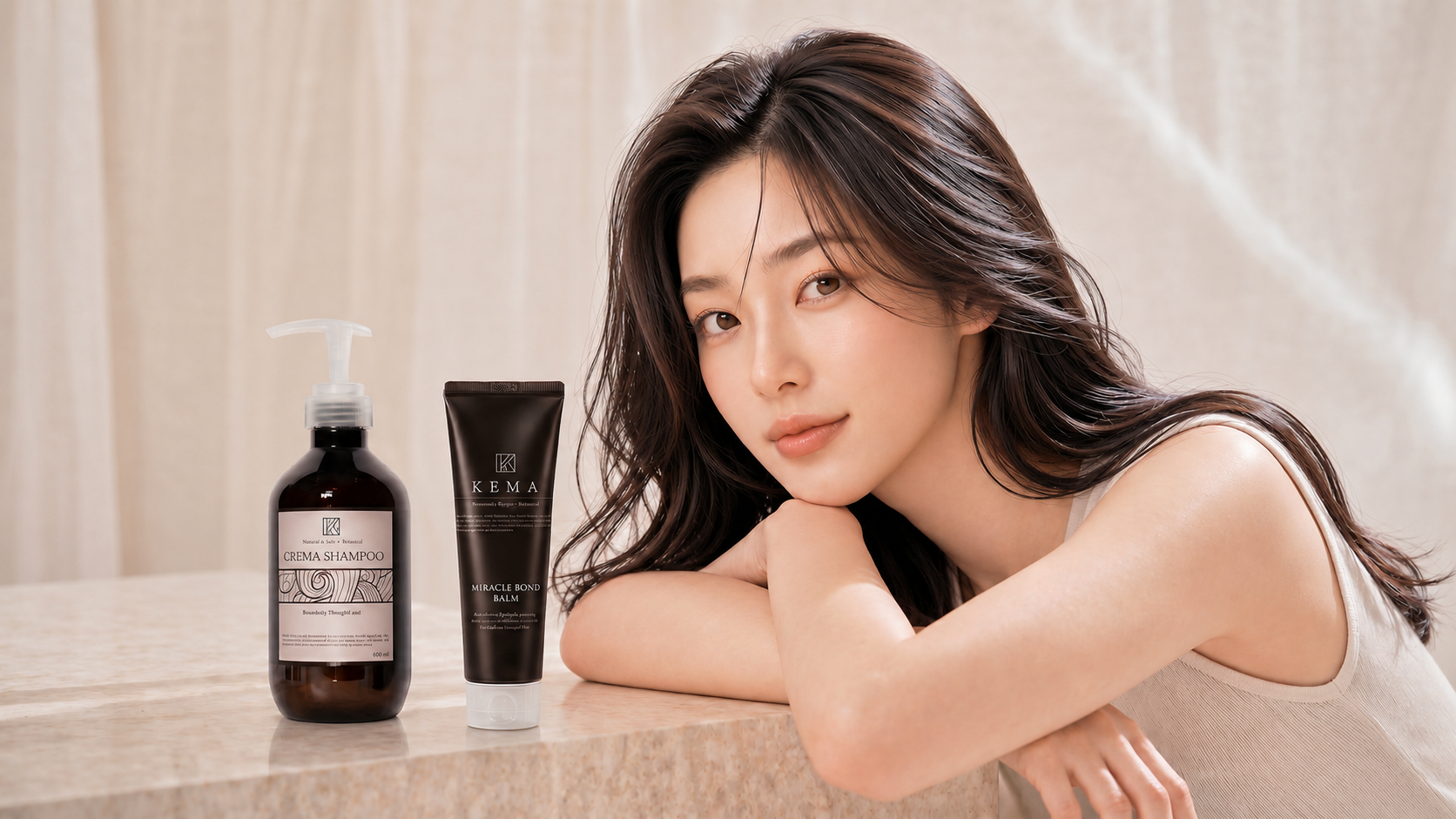 KEMA（ケマ）公式｜リポソーム技術採用のプロ仕様ヘアケア。湿熱発想