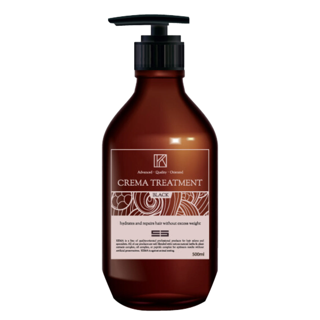 冬ギフト セ KEMA SHOP KEMA – 500ml TREATMENT BLACK CREMA トリートメント